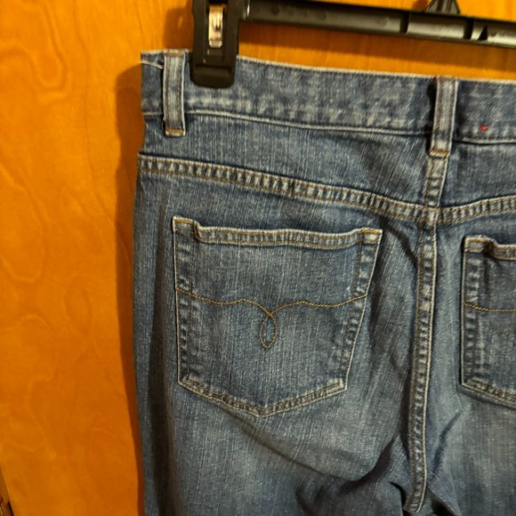 Vintage Ralph Lauren Womens‎ Cropped Denim Jeans Capri Size 10 - Picture 9 of 14